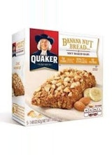Quaker Banana Nut Bread  Soft Baked Bars
